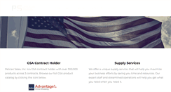 Desktop Screenshot of pelican-sales.com